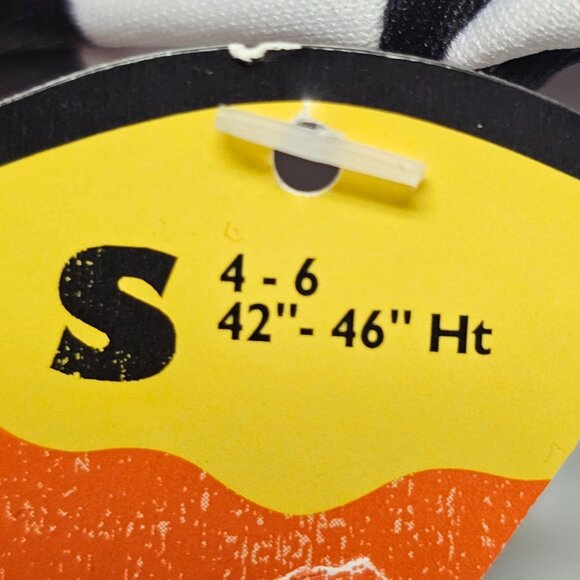 New 50s Girls Kid Child Pink Black Stripped Poodle Dog Dress Costume S Small 4 - Picture 6 of 15